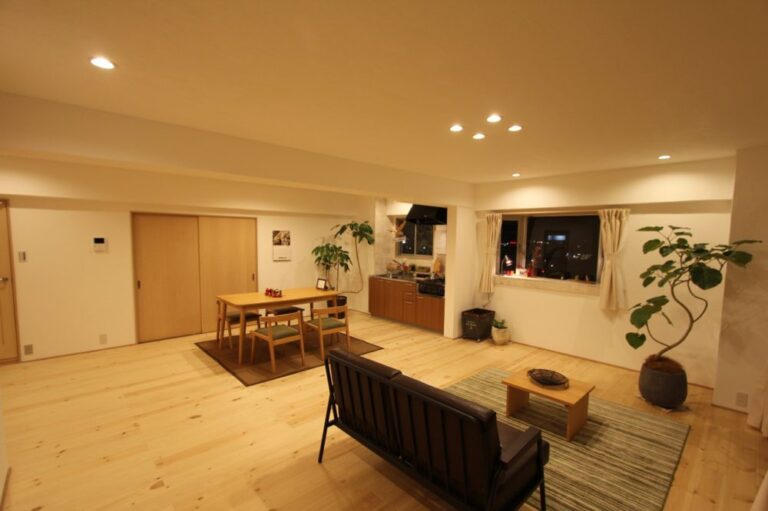 窓からの夜景はgood